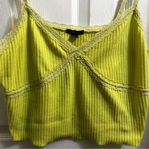 in pictures it’s shows as a greenish yellow but is actually neon.